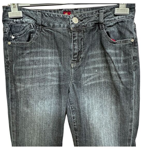 Sasson Jeans Women's Sz‎ 10 Bootcut Boogie Y2K Vintage Embroidered Ooh La La - Picture 2 of 12